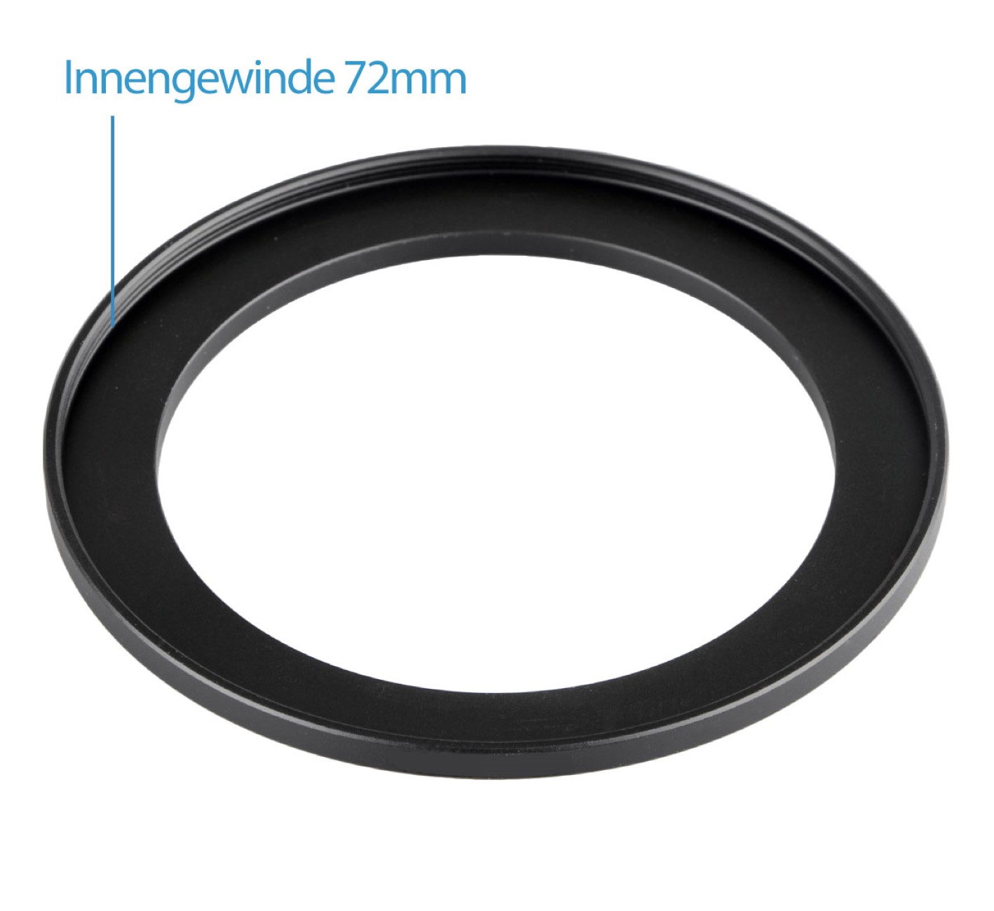 Step Up Ring 49mm-72mm Reduzierring Adapterring Universal passend