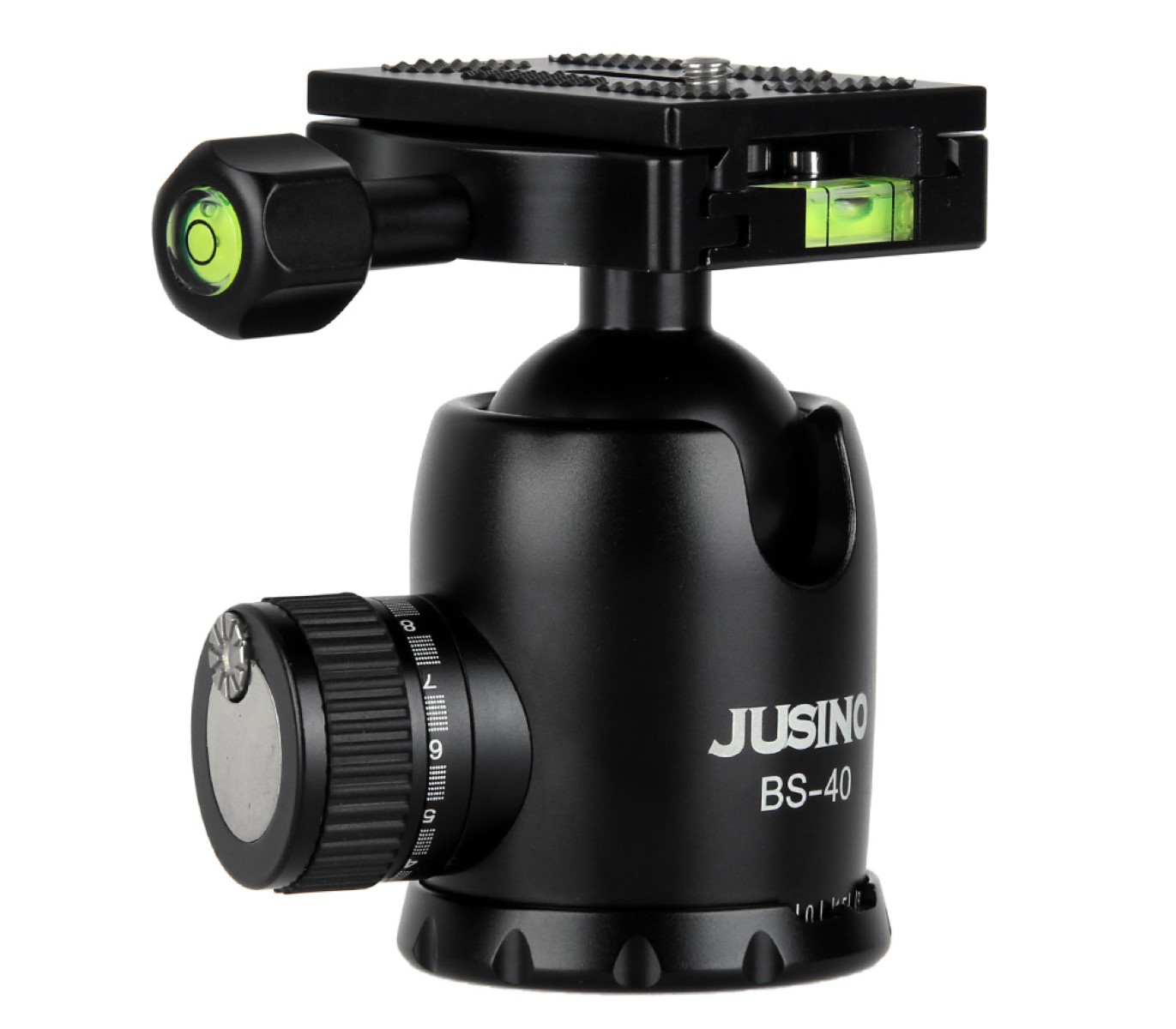 JUSINO Robuster Kugelkopf Stativkopf bis 20kg belastbar BS-40 JUSINO Robuster Kugelkopf Stativkopf bis 20kg belastbar BS-40