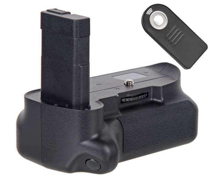 Batteriegriff Set für Nikon D5200 D5100 + IR-Fernauslöser + 2x EN-EL14 Akku + 1x USB Dual Ladegerät Batteriegriff Set für Nikon D5200 D5100 + IR-Fernauslöser + 2x EN-EL14 Akku + 1x USB Dual Ladegerät