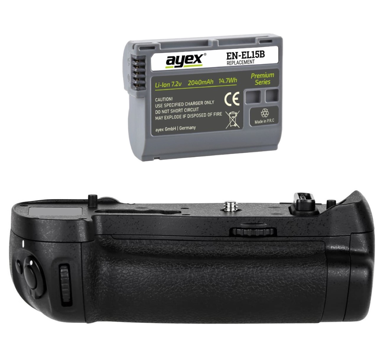 Batteriegriff Set für Nikon D850 wie MB-D18 + 1x EN-EL15B Akku Batteriegriff Set für Nikon D850 wie MB-D18 + 1x EN-EL15B Akku