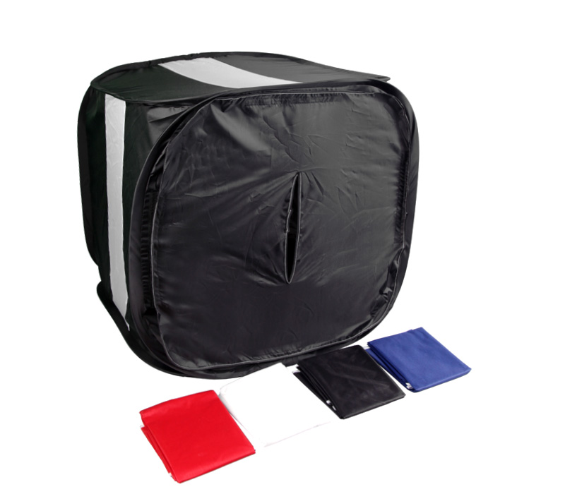 Pop-Up Lichtwürfel schwarz 60 x 60 x 60cm Pop-Up Lichtwürfel schwarz 60 x 60 x 60cm