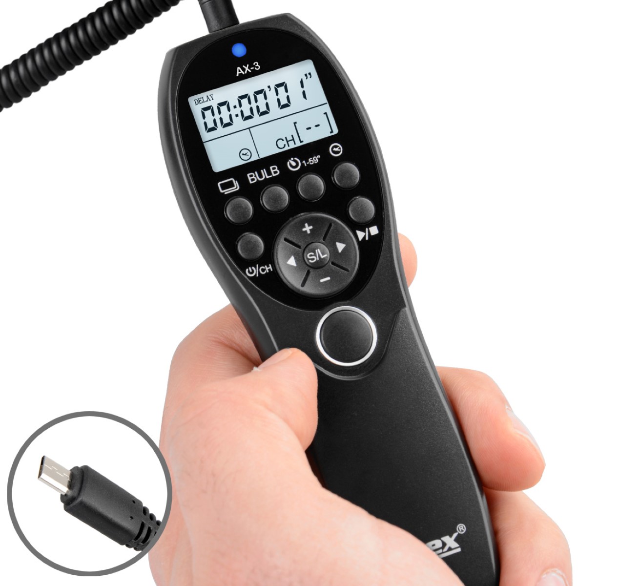 Timer Fernauslöser AX-3 S2 zB Sony Alpha A9 A7 A6500 A58 NEX-3N DSC-HX400 Serie Bulb Delay Timer Fernauslöser AX-3 S2 zB Sony Alpha A9 A7 A6500 A58 NEX-3N DSC-HX400 Serie Bulb Delay