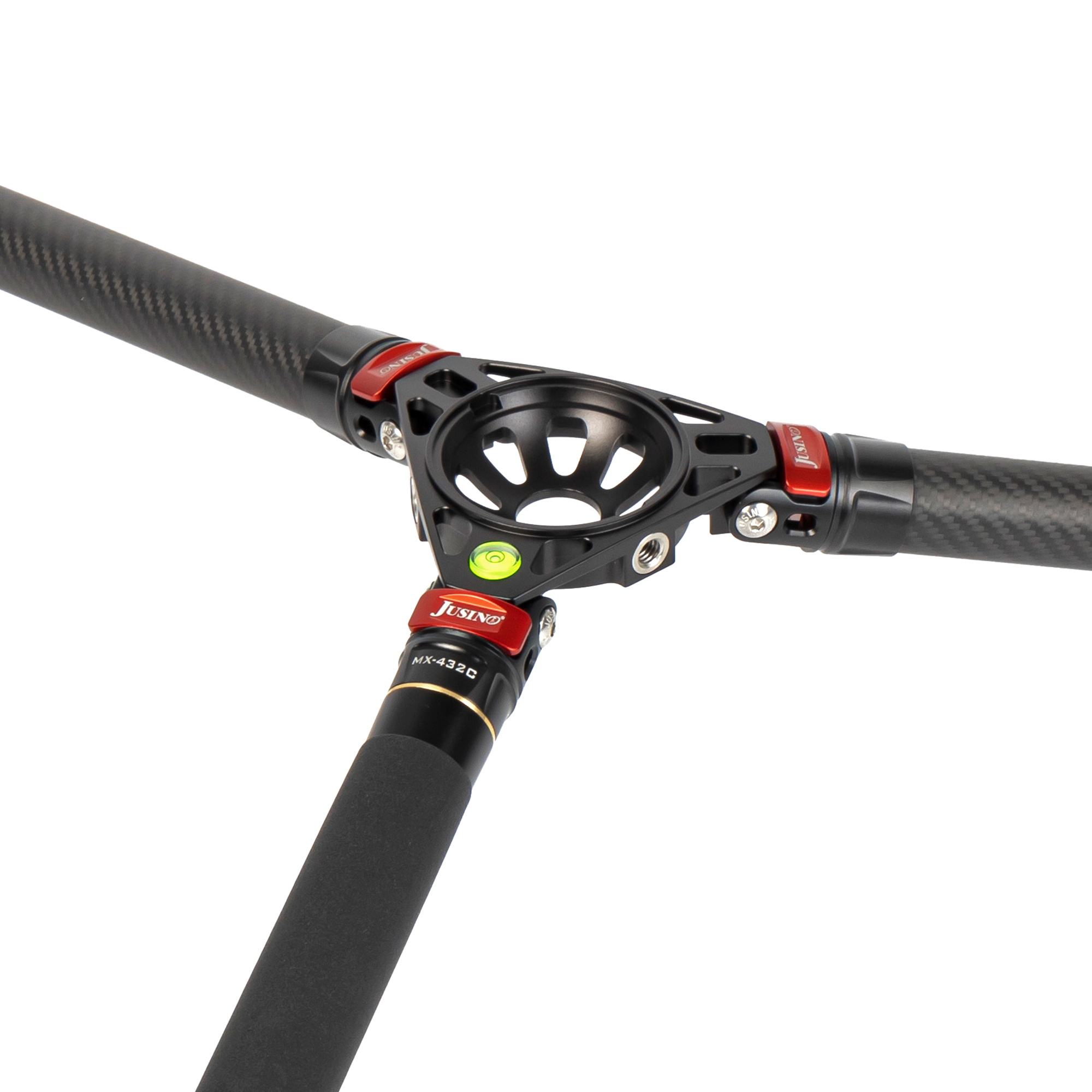JUSINO Karbon Profi-Videostativ Perfekt für Vogelaufnahmen bis 152,5cm & 18kg Dr. Birds MX-432C