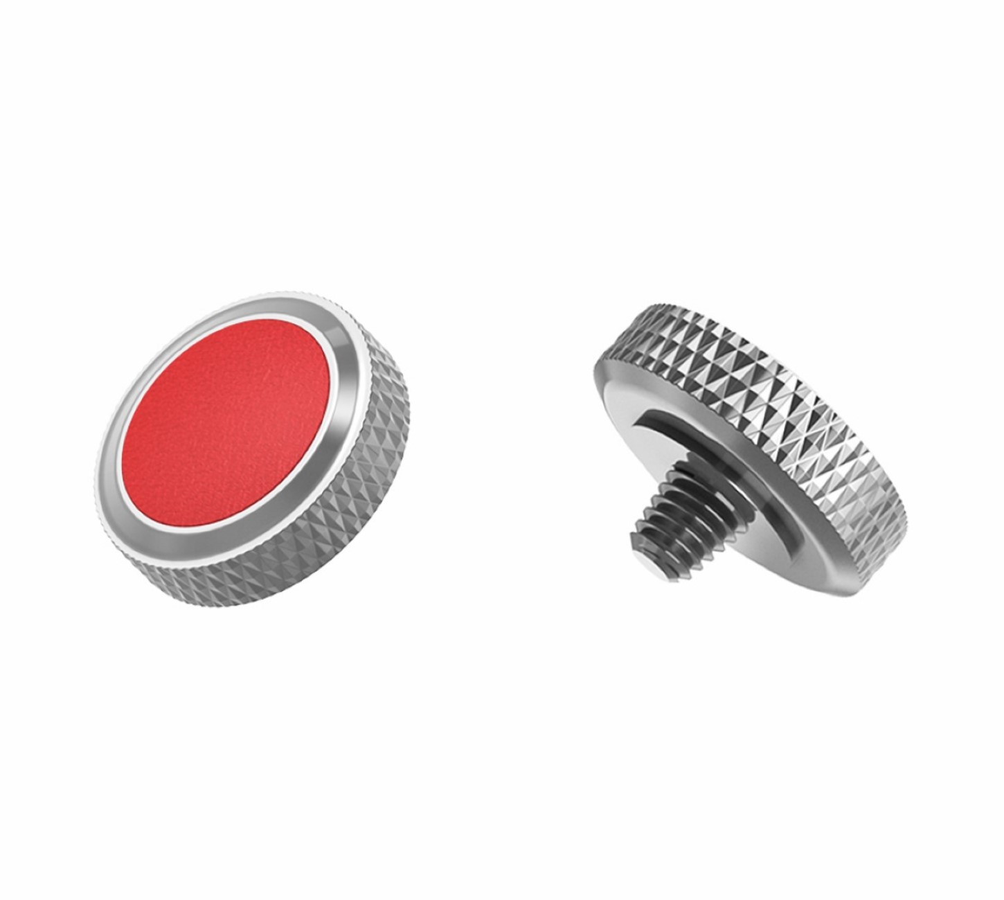 Deluxe Soft Release Button Kupfer & Silikon stilvolle Kamera-Dekoration inkl. 2 Gummiringe Rot Deluxe Soft Release Button Kupfer & Silikon stilvolle Kamera-Dekoration inkl. 2 Gummiringe Rot