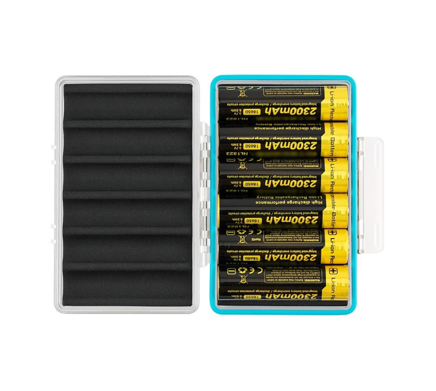 Battery Case Batteriebox für bis zu 6x 18650 Batterien Battery Case Batteriebox für bis zu 6x 18650 Batterien