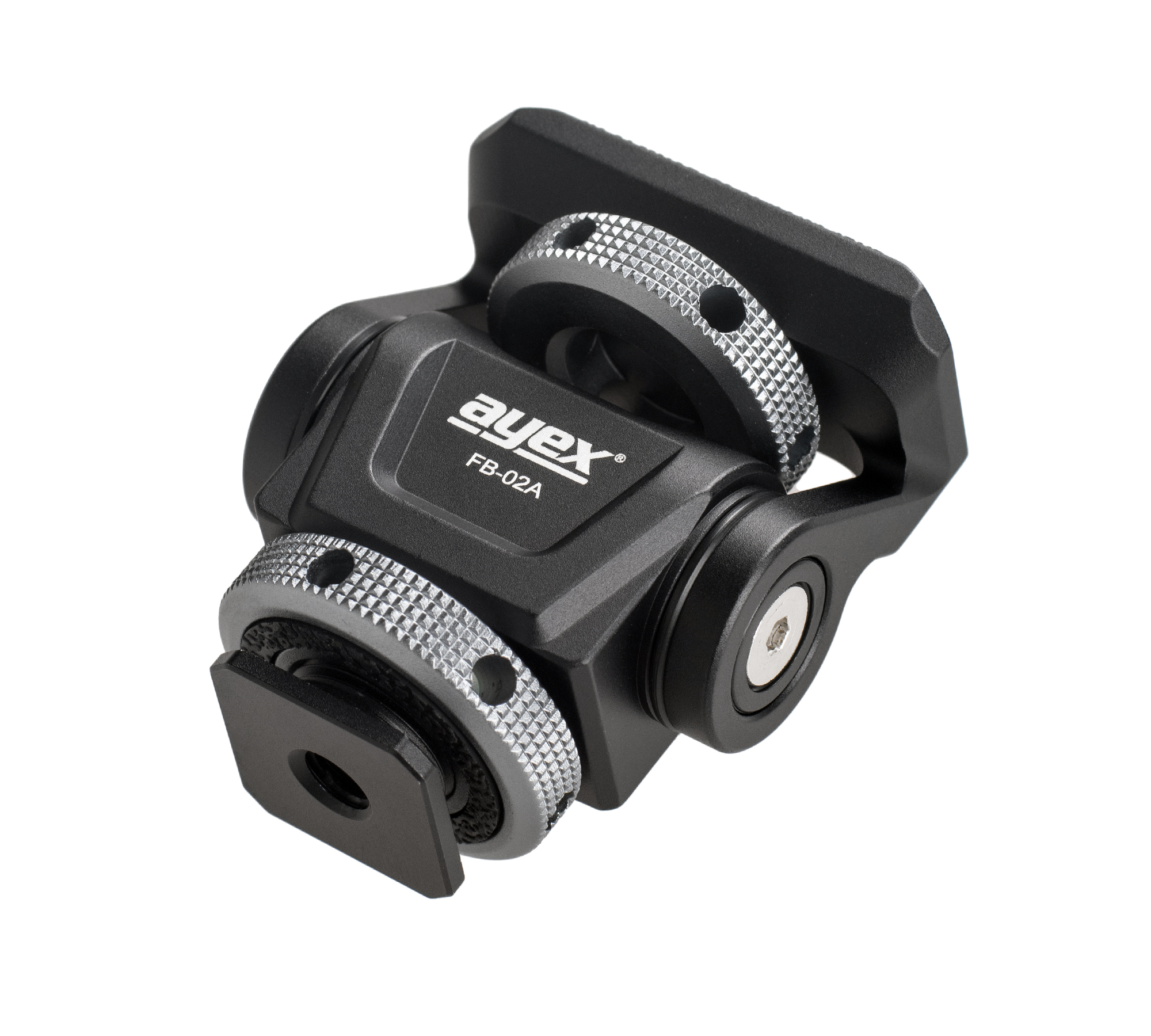 Neigbare Monitorhalterung mit Blitzschuhadapter Monitor Mount mit Cold Shoe Mount FB-02A Neigbare Monitorhalterung mit Blitzschuhadapter Monitor Mount mit Cold Shoe Mount FB-02A