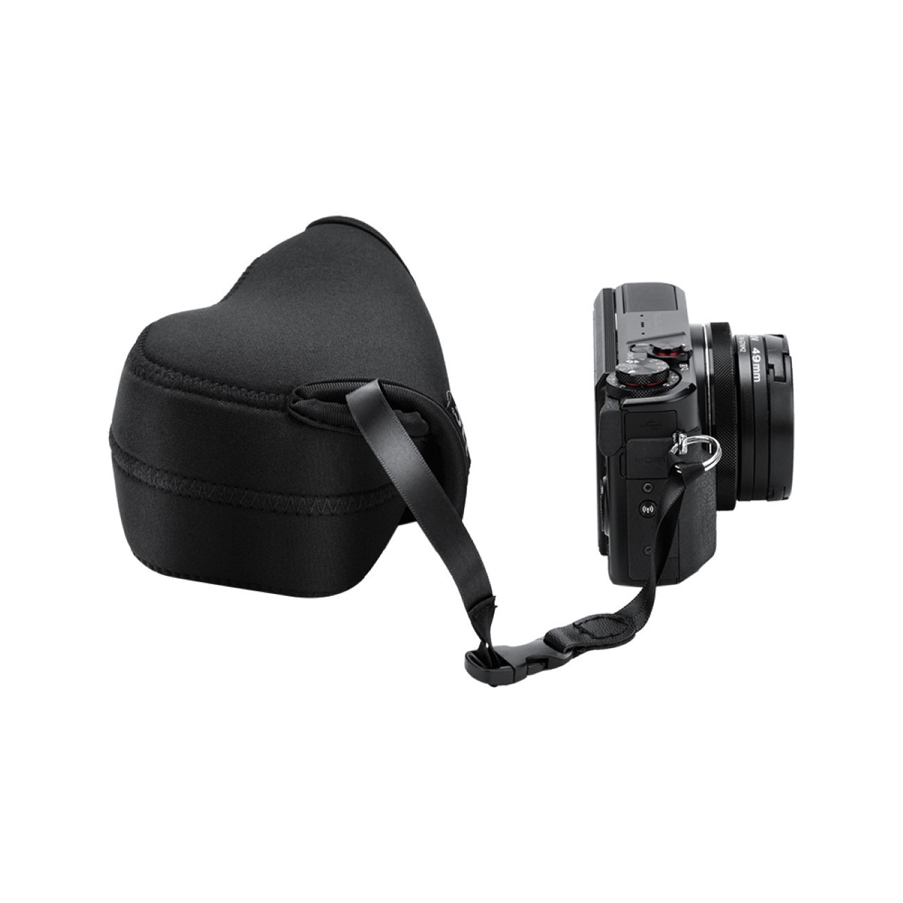 Neopren Kameratasche für spiegellose Kameras leicht elastisch schützend OC-S1BK Neopren Kameratasche für spiegellose Kameras leicht elastisch schützend OC-S1BK