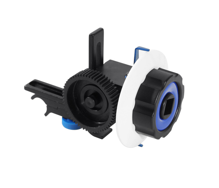 Schärfezieheinrichtung Follow Focus F0  mit Schnellspann + Zahnkranz für DSLR Rig Schärfezieheinrichtung Follow Focus F0  mit Schnellspann + Zahnkranz für DSLR Rig