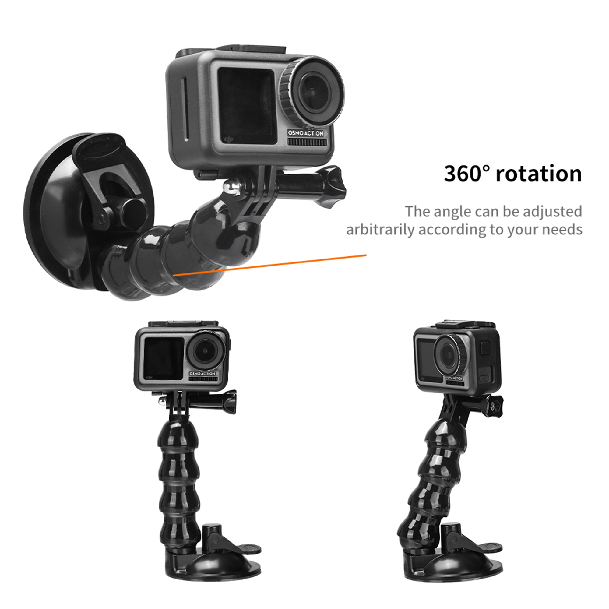 Kamerahalterung mit Saugnapf z.B. für Actioncam Kamerahalterung mit Saugnapf z.B. für Actioncam