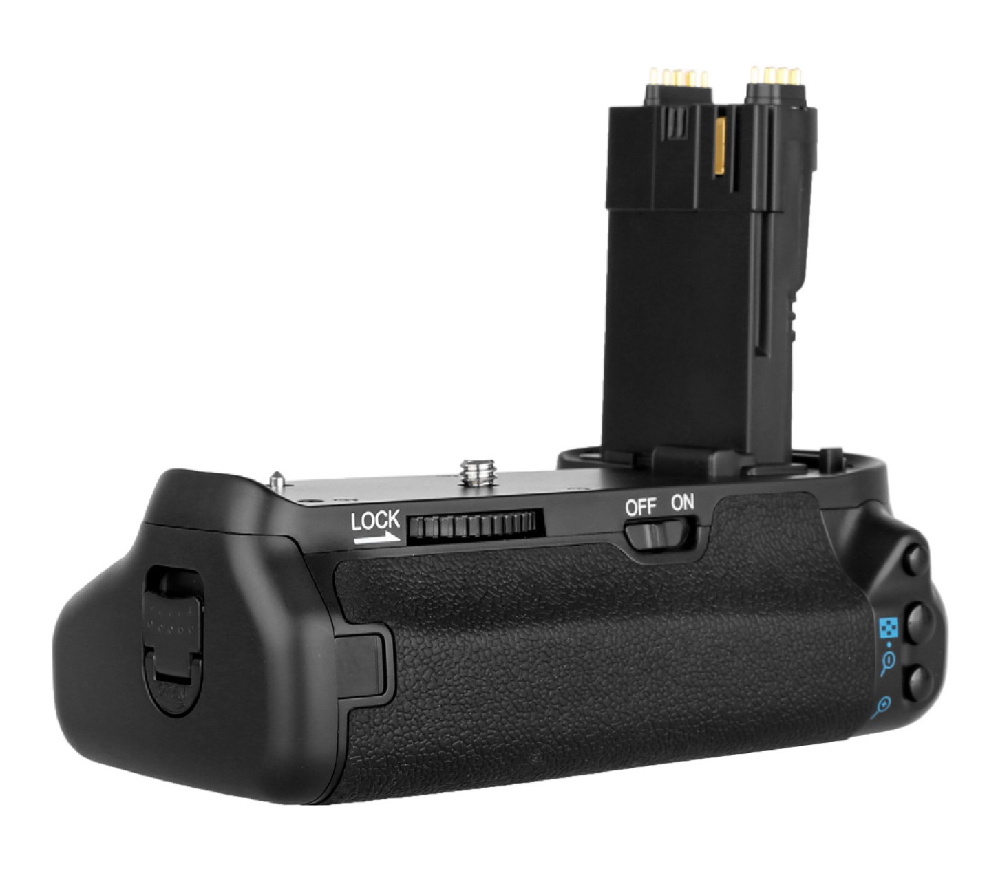 Batteriegriff Set für Canon EOS 90D 80D 70D + 2x LP-E6N Akku wie BG-E14 Batteriegriff Set für Canon EOS 90D 80D 70D + 2x LP-E6N Akku wie BG-E14