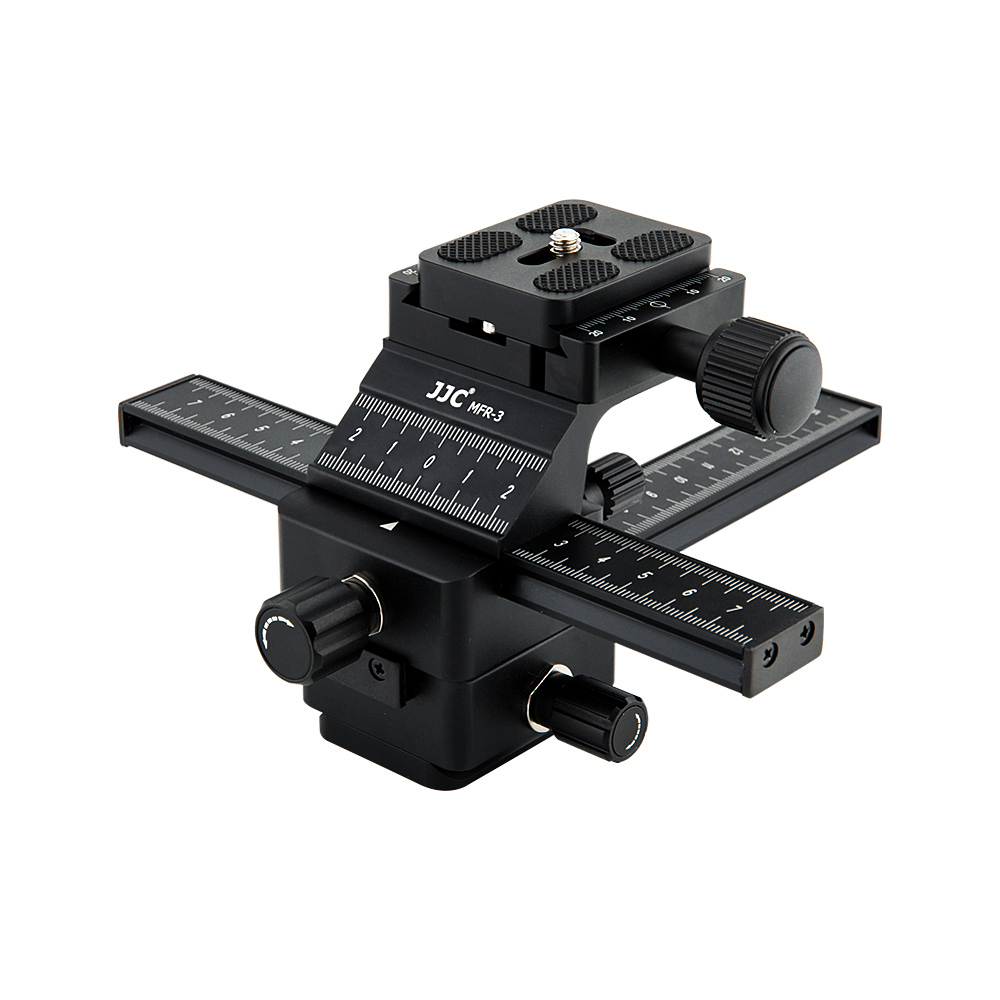3D Makro-Einstellschlitten 4-Wege Kreuzschlitten MFR-3 3D Makro-Einstellschlitten 4-Wege Kreuzschlitten MFR-3