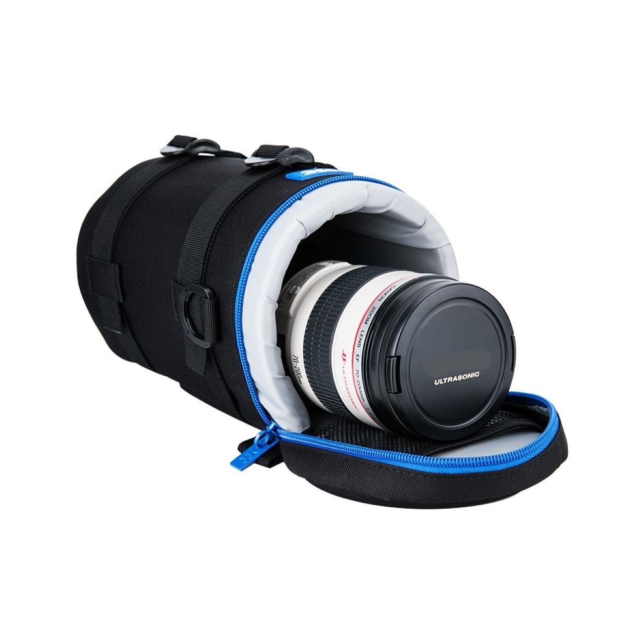 Objektivtasche für SLR-Objektive robust Innenpolster wasserabweisend 110x225mm Objektivtasche für SLR-Objektive robust Innenpolster wasserabweisend 110x225mm
