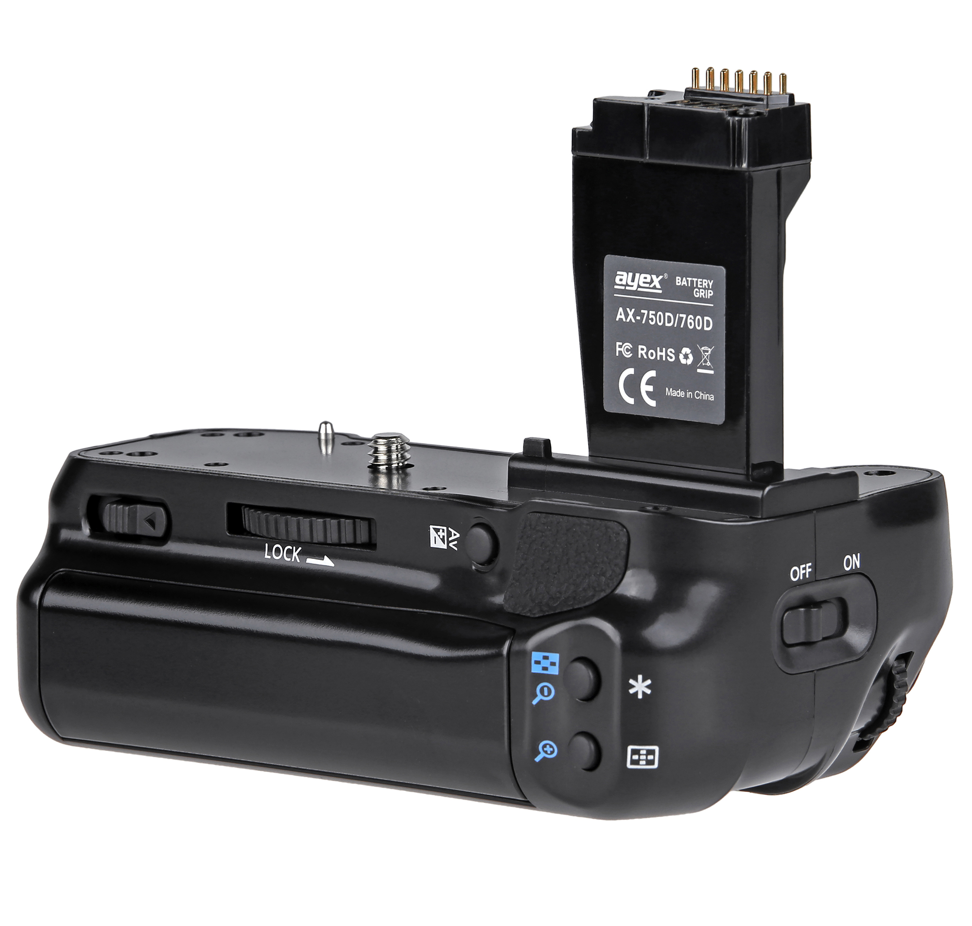 Batteriegriff Set für Canon EOS 760D 750D IX8 T6S T6I + 2x LP-E17 Akku + 1x USB Dual Ladegerät wie BG-E18 Batteriegriff Set für Canon EOS 760D 750D IX8 T6S T6I + 2x LP-E17 Akku + 1x USB Dual Ladegerät wie BG-E18