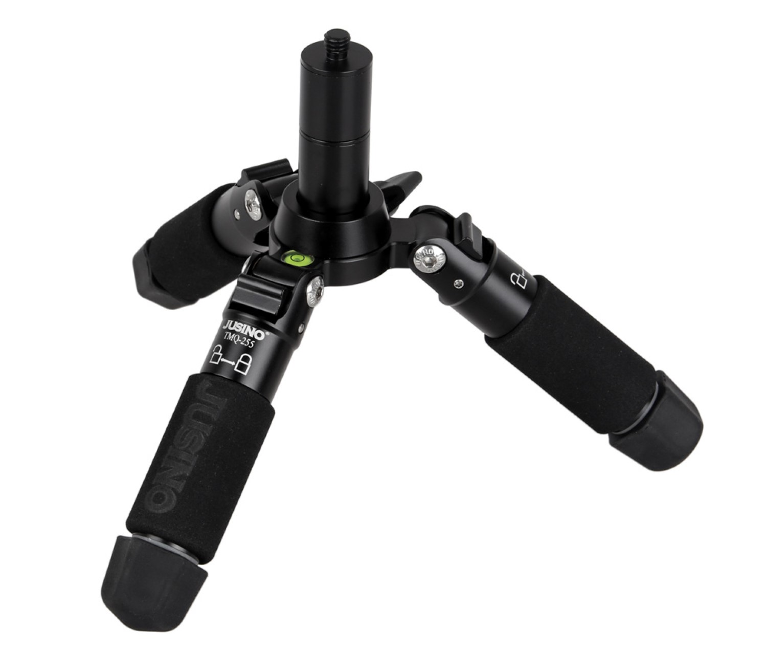 JUSINO TMQ-255 Stabiles Mini-Stativ Tischstativ - Inkl. Transporttasche, Aluminium JUSINO TMQ-255 Stabiles Mini-Stativ Tischstativ - Inkl. Transporttasche, Aluminium