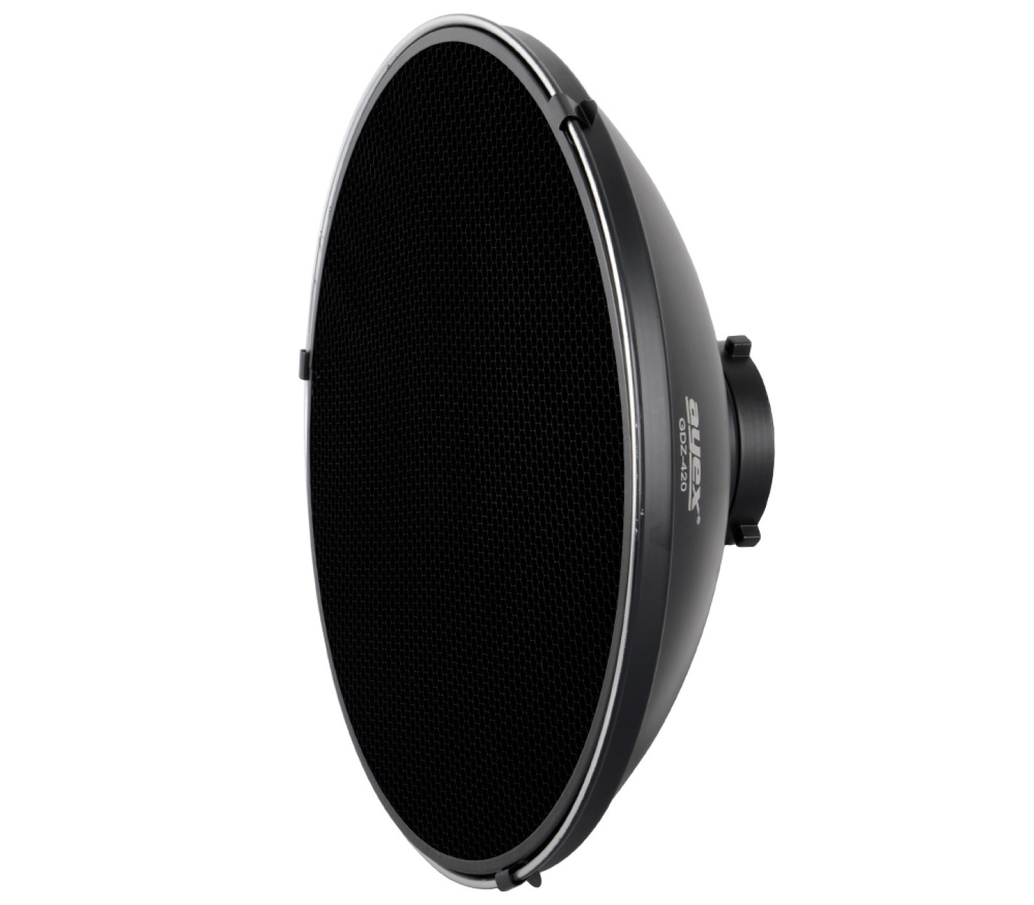ayex Beauty Dish Lichtformer für Bowens, 42cm mit Wabenvorsatz und Diffusor