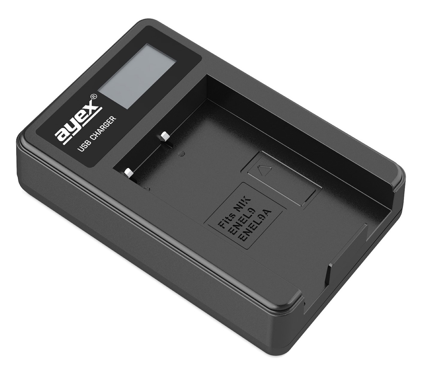 USB Ladegerät für Nikon EN-EL14 Akkus beleuchtetes Display Ladestandanzeige USB Ladegerät für Nikon EN-EL14 Akkus beleuchtetes Display Ladestandanzeige