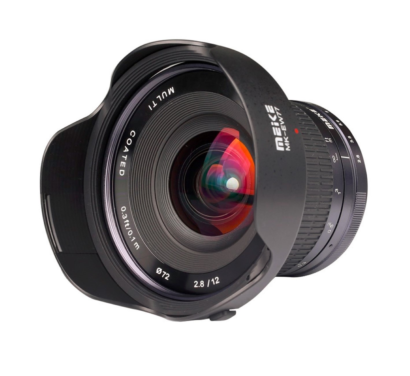 Ultra-Weitwinkelobjektiv MK-12mm-F/2.8 für Fujifilm X-Mount Ultra-Weitwinkelobjektiv MK-12mm-F/2.8 für Fujifilm X-Mount