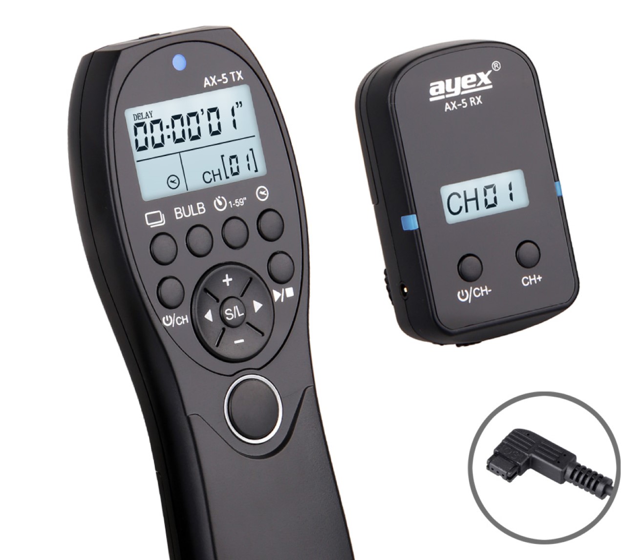 Funk Timer Fernauslöser AX-5 S1 zB Sony Alpha A900 A850 A700 A580 A99 A77 Serie Bulb Delay Fokussieren Funk Timer Fernauslöser AX-5 S1 zB Sony Alpha A900 A850 A700 A580 A99 A77 Serie Bulb Delay Fokussieren