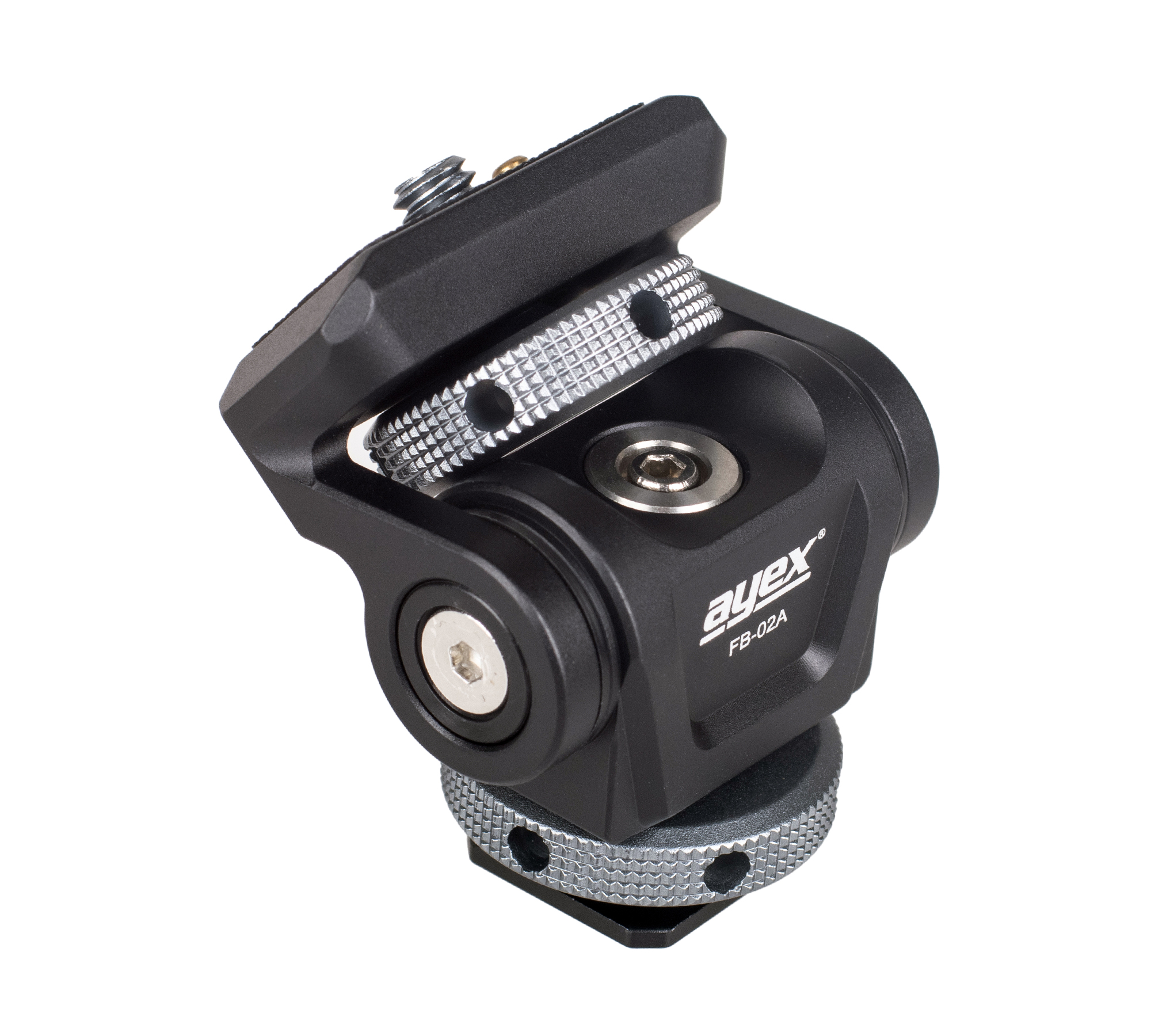 Neigbare Monitorhalterung mit Blitzschuhadapter Monitor Mount mit Cold Shoe Mount FB-02A Neigbare Monitorhalterung mit Blitzschuhadapter Monitor Mount mit Cold Shoe Mount FB-02A