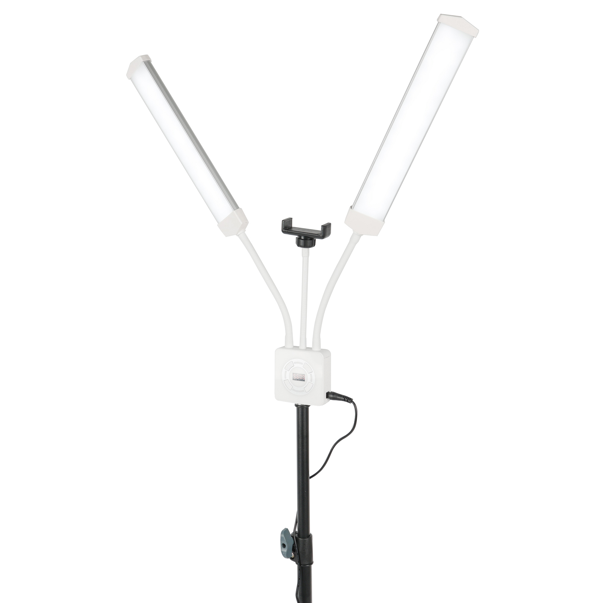HD-100XJ-white_03.jpg Dual Arm Hautpflege Beauty Light für Fotografie & Live-Streaming