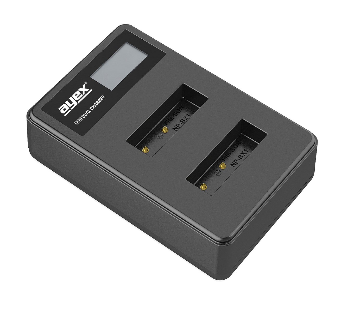 USB Dual Ladegerät für Sony NP-BX1 Akkus beleuchtetes Display Ladestandanzeige USB Dual Ladegerät für Sony NP-BX1 Akkus beleuchtetes Display Ladestandanzeige