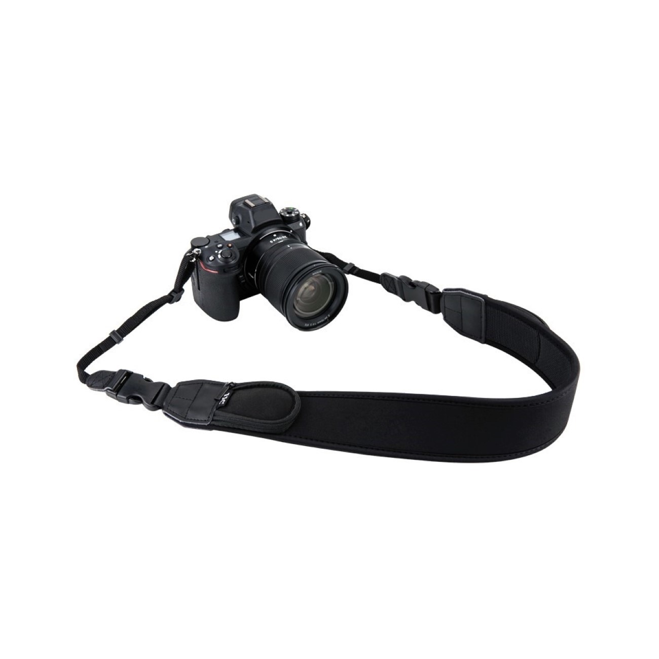 Neopren-Kameragurt verstellbar für DSLR & spiegellose Kameras mit Reißverschlusstaschen Neopren-Kameragurt verstellbar für DSLR & spiegellose Kameras mit Reißverschlusstaschen
