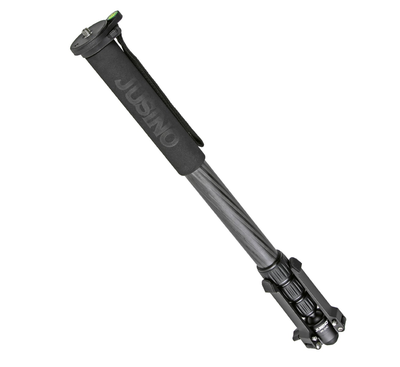 JUSINO Karbon Monopod mit abnehmbarem Fuß Tischstativ Schnelldrehverschlüsse bis 170cm 12kg VM-324C JUSINO Karbon Monopod mit abnehmbarem Fuß Tischstativ Schnelldrehverschlüsse bis 170cm 12kg VM-324C