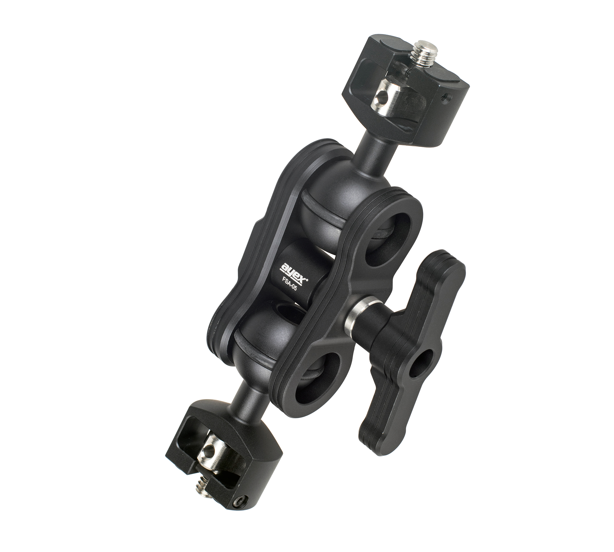 Magic Arm Gelenkarm 1/4 Zoll eloxiertes Alumnium Doppel-Kugelköpfe gut erreichbare Drehschraube FSA-05 Magic Arm Gelenkarm 1/4 Zoll eloxiertes Alumnium Doppel-Kugelköpfe gut erreichbare Drehschraube FSA-05