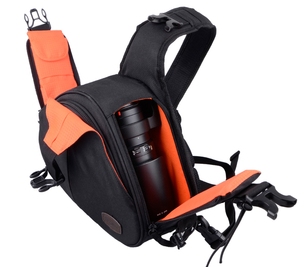Praktische Triangel Fototasche Slingbag von Eirmai mit vielen Fächern für Kamera, Objektiv und Zubehör Praktische Triangel Fototasche Slingbag von Eirmai mit vielen Fächern für Kamera, Objektiv und Zubehör