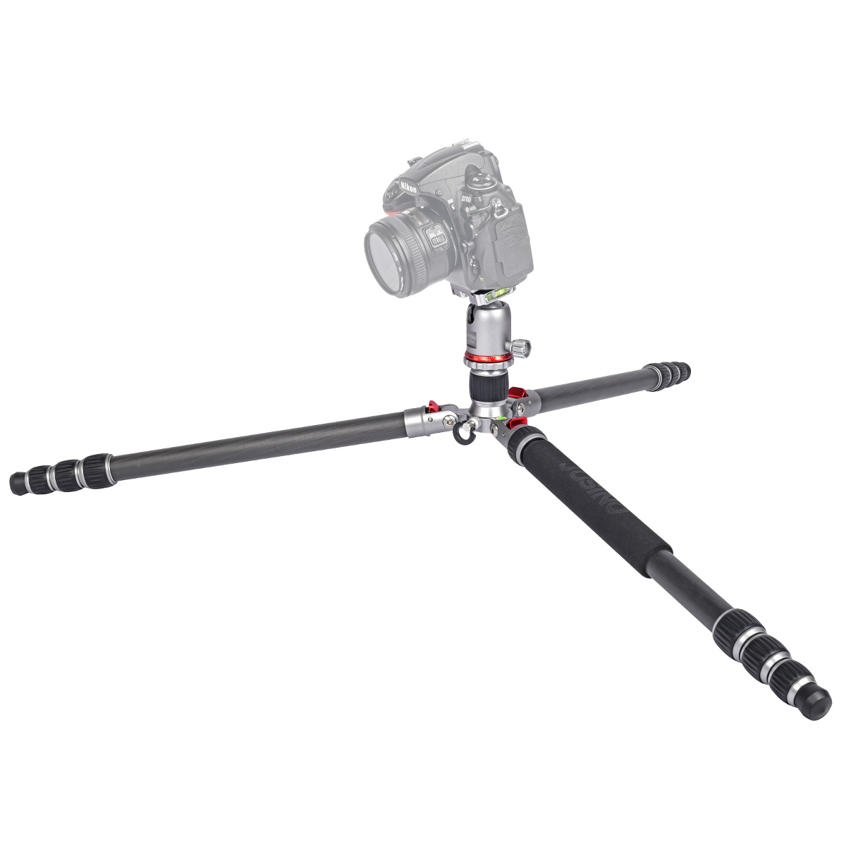 JUSINO Leichtes Karbon Tripod Monopod mit Kugelkopf bis 160cm 12kg FGS-30 TK-254C JUSINO Leichtes Karbon Tripod Monopod mit Kugelkopf bis 160cm 12kg FGS-30 TK-254C