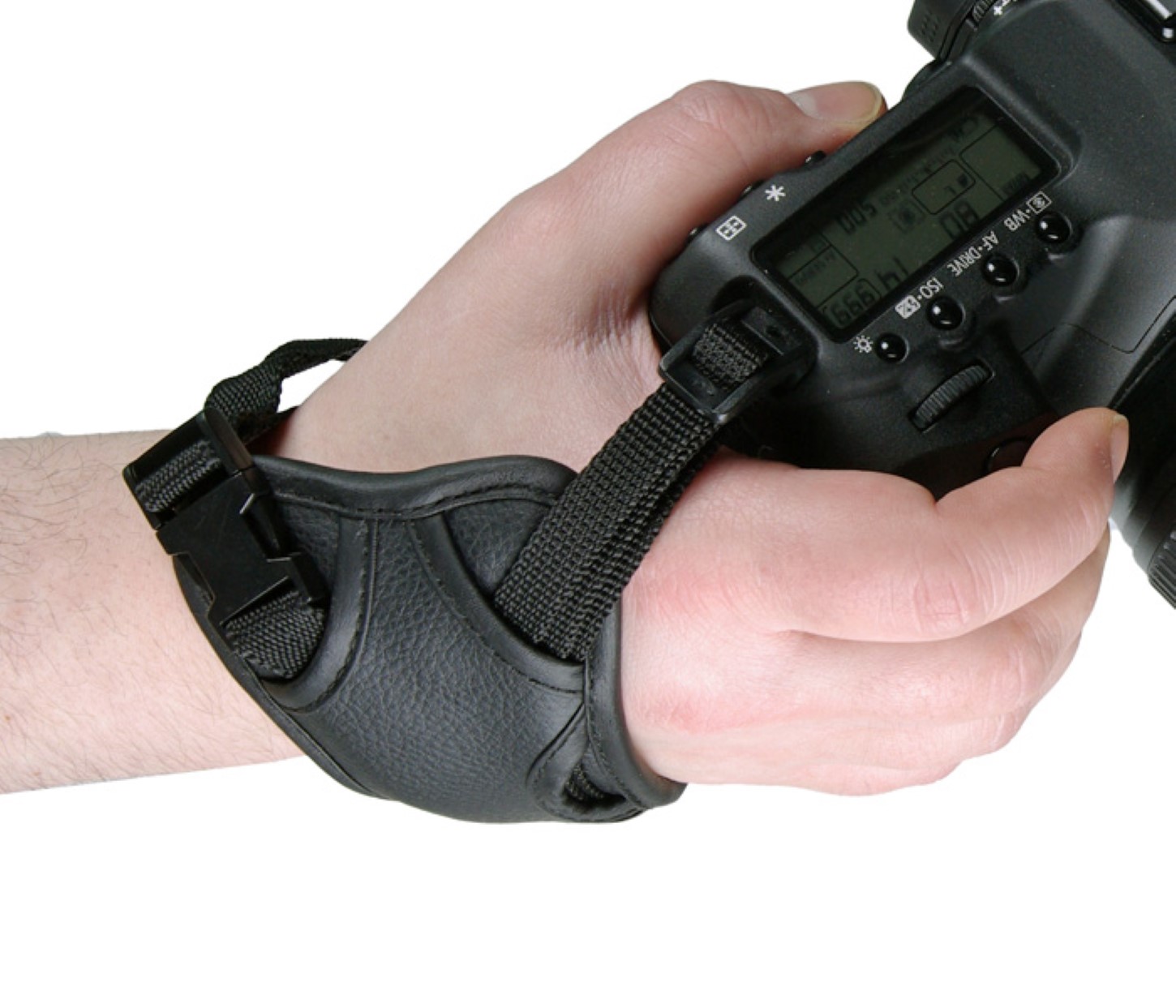 Handschlaufe für DSLR Kameras 3-Punkt Halterung Handschlaufe für DSLR Kameras 3-Punkt Halterung
