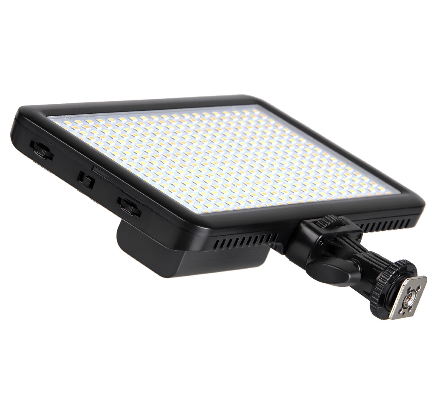ayex Videoleuchte mit 360 LEDs und 2 Dimmern (3200/5500K), inklusive Li-Ion Akku ayex Videoleuchte mit 360 LEDs und 2 Dimmern (3200/5500K), inklusive Li-Ion Akku
