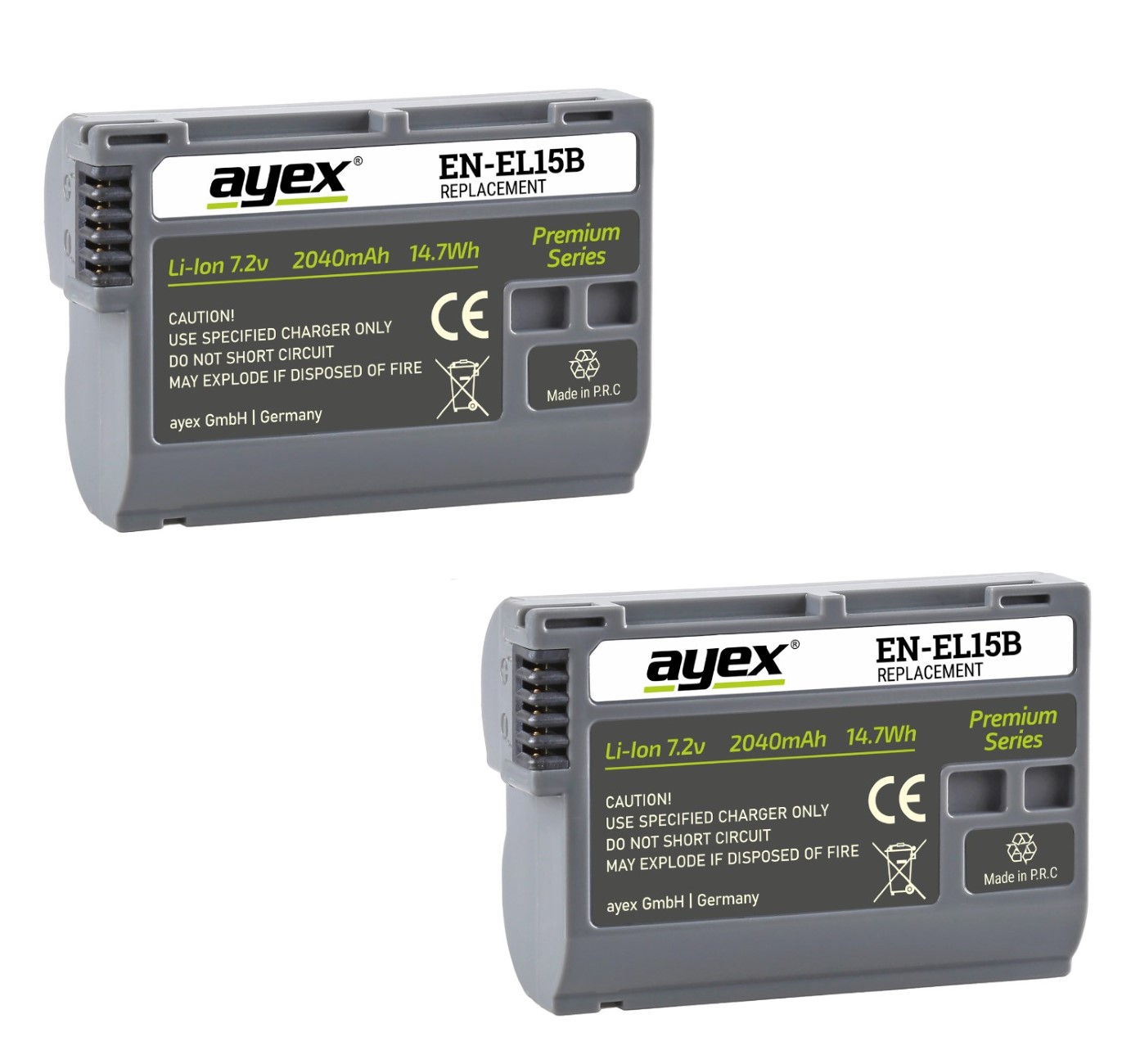 Batteriegriff Set für Nikon D850 wie MB-D18 + 2x EN-EL15B Akku + 1x USB Dual Ladegerät Batteriegriff Set für Nikon D850 wie MB-D18 + 2x EN-EL15B Akku + 1x USB Dual Ladegerät