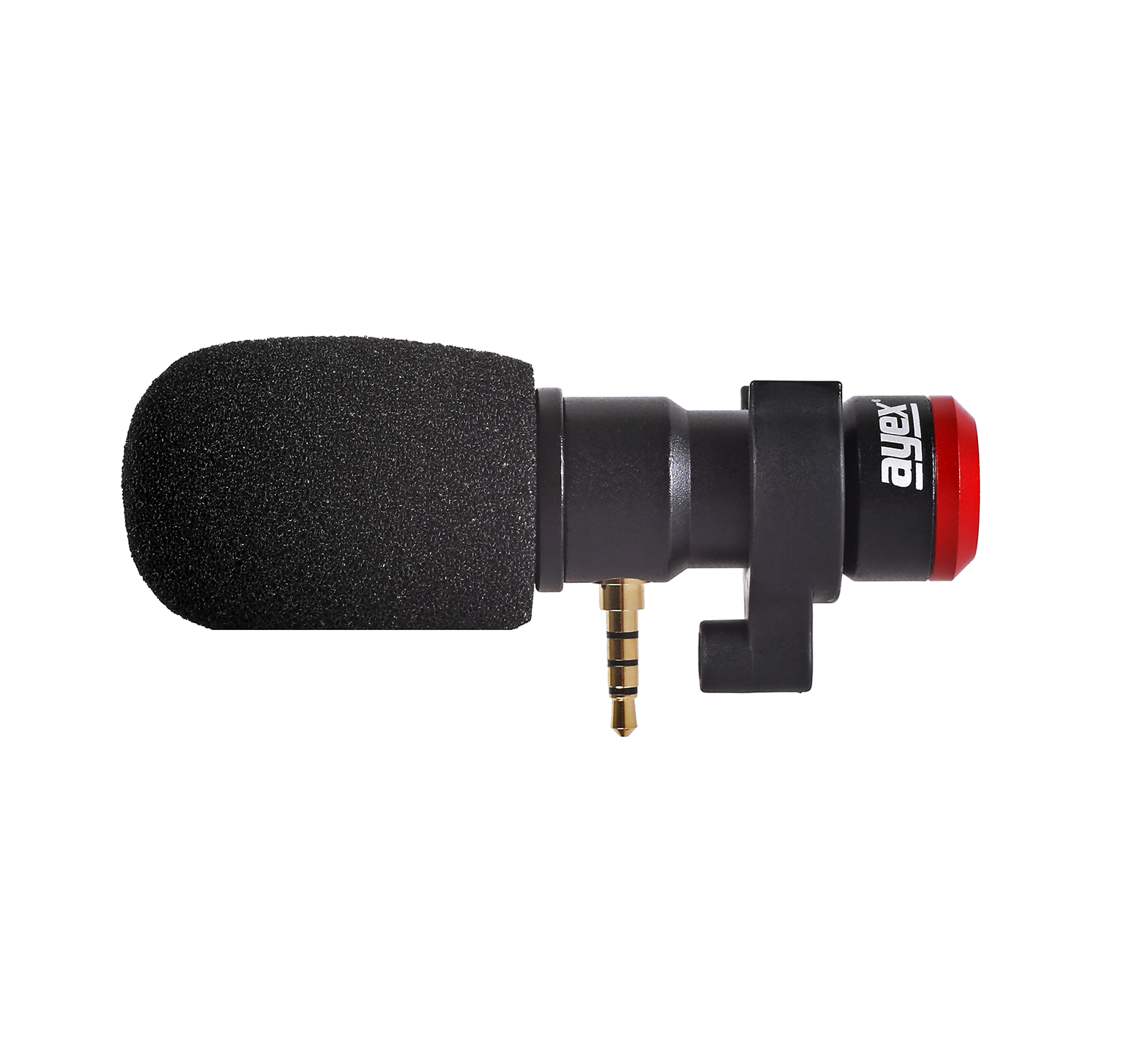 ayex-MIC06 - Smartphone-Richtmikrofon mit Schaumwindschutz perfekt für Mobilgeräte ayex-MIC06 - Smartphone-Richtmikrofon mit Schaumwindschutz perfekt für Mobilgeräte