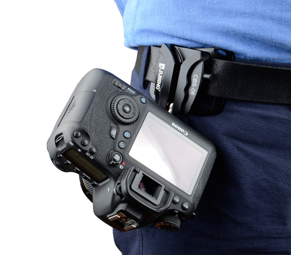JUSINO CBS-08 stabiler Kamerahalter Holster für Gürtel  JUSINO CBS-08 stabiler Kamerahalter Holster für Gürtel