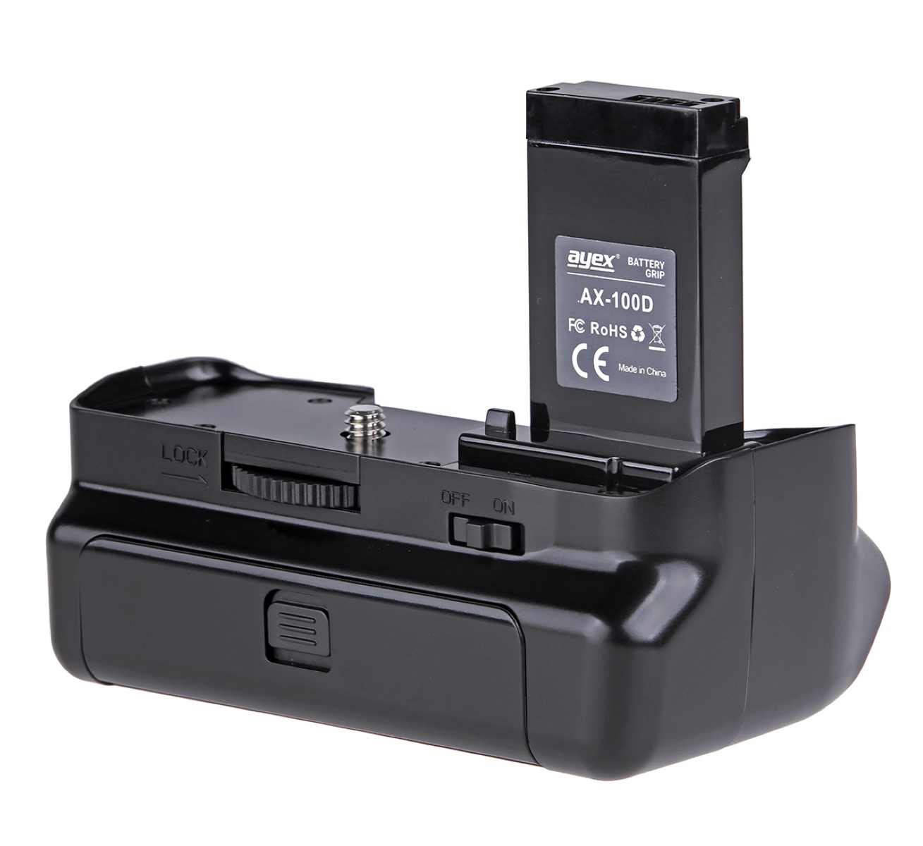 Batteriegriff für Canon EOS 100D/SL1 mit IR-Fernauslöser Ersatz für BG-100DH Batteriegriff für Canon EOS 100D/SL1 mit IR-Fernauslöser Ersatz für BG-100DH