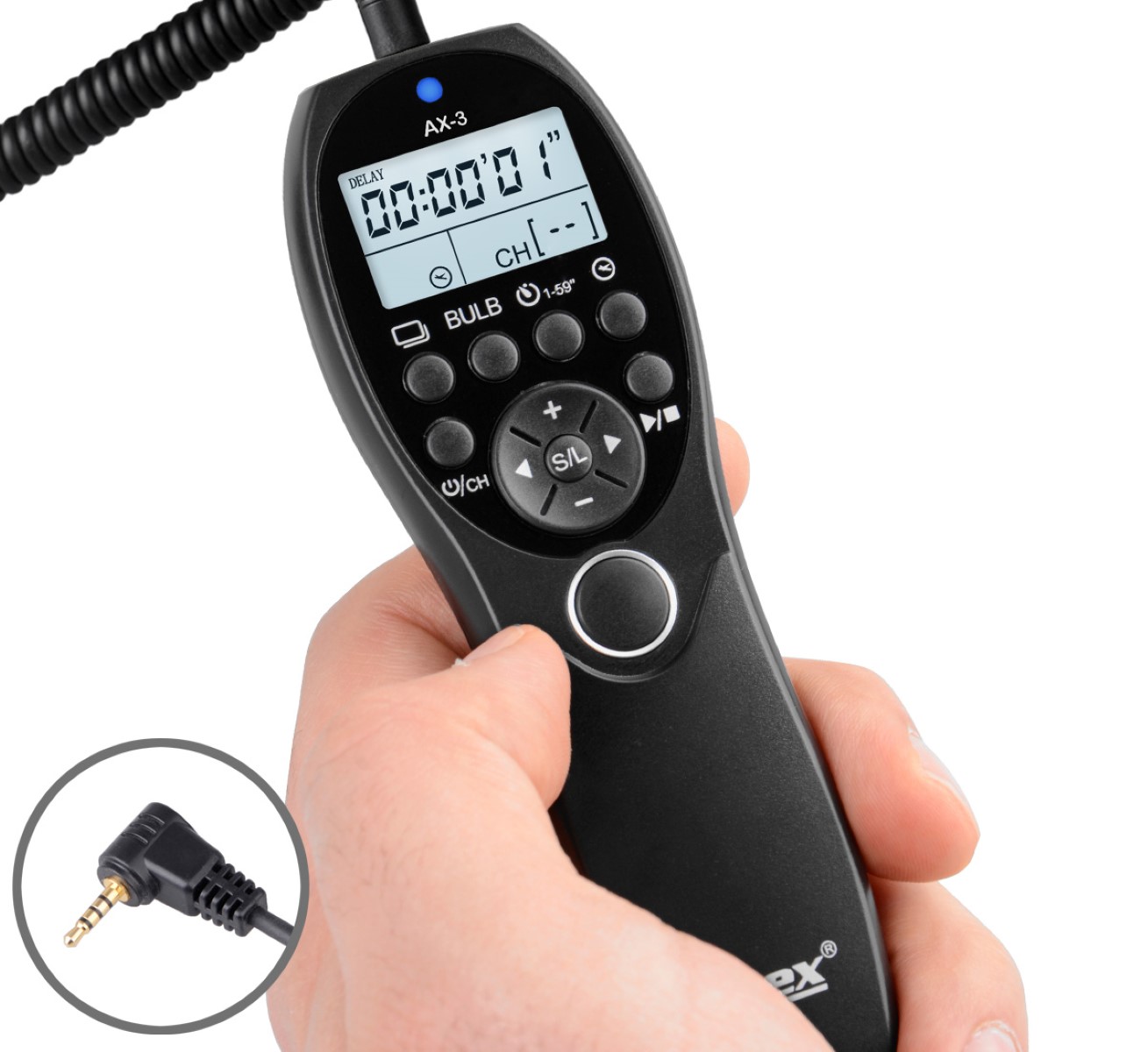 Timer Fernauslöser AX-3 RS-2 zB Panasonic DMC-FZ2500 DS1 G85 G7 GX8 DC-GH5S G9 FZ250 Serie Bulb Delay Fokussieren Timer Fernauslöser AX-3 RS-2 zB Panasonic DMC-FZ2500 DS1 G85 G7 GX8 DC-GH5S G9 FZ250 Serie Bulb Delay Fokussieren