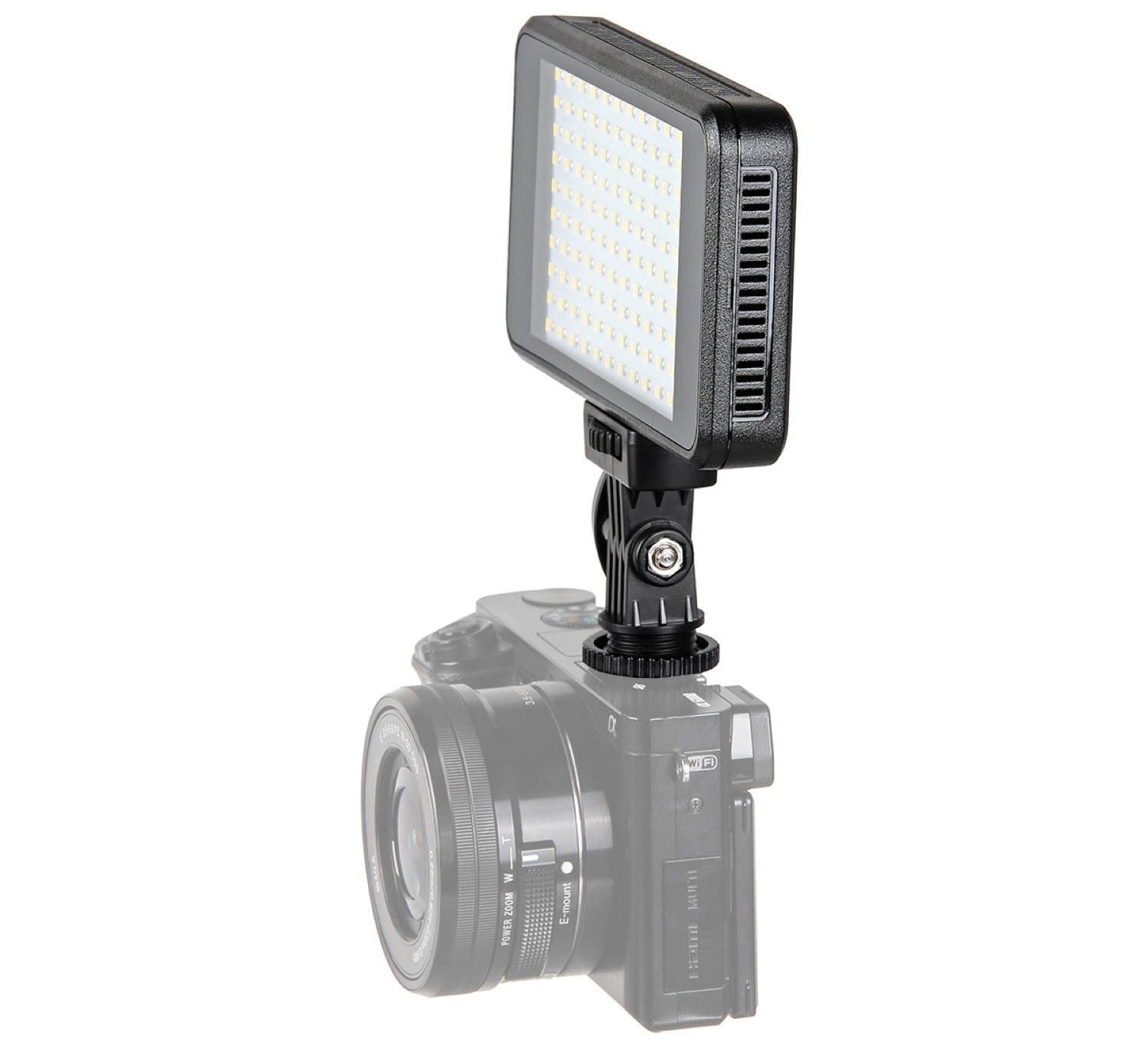ayex pocket LED light, Videoleuchte mit 120 LEDs und eingebautem Akku ayex pocket LED light, Videoleuchte mit 120 LEDs und eingebautem Akku
