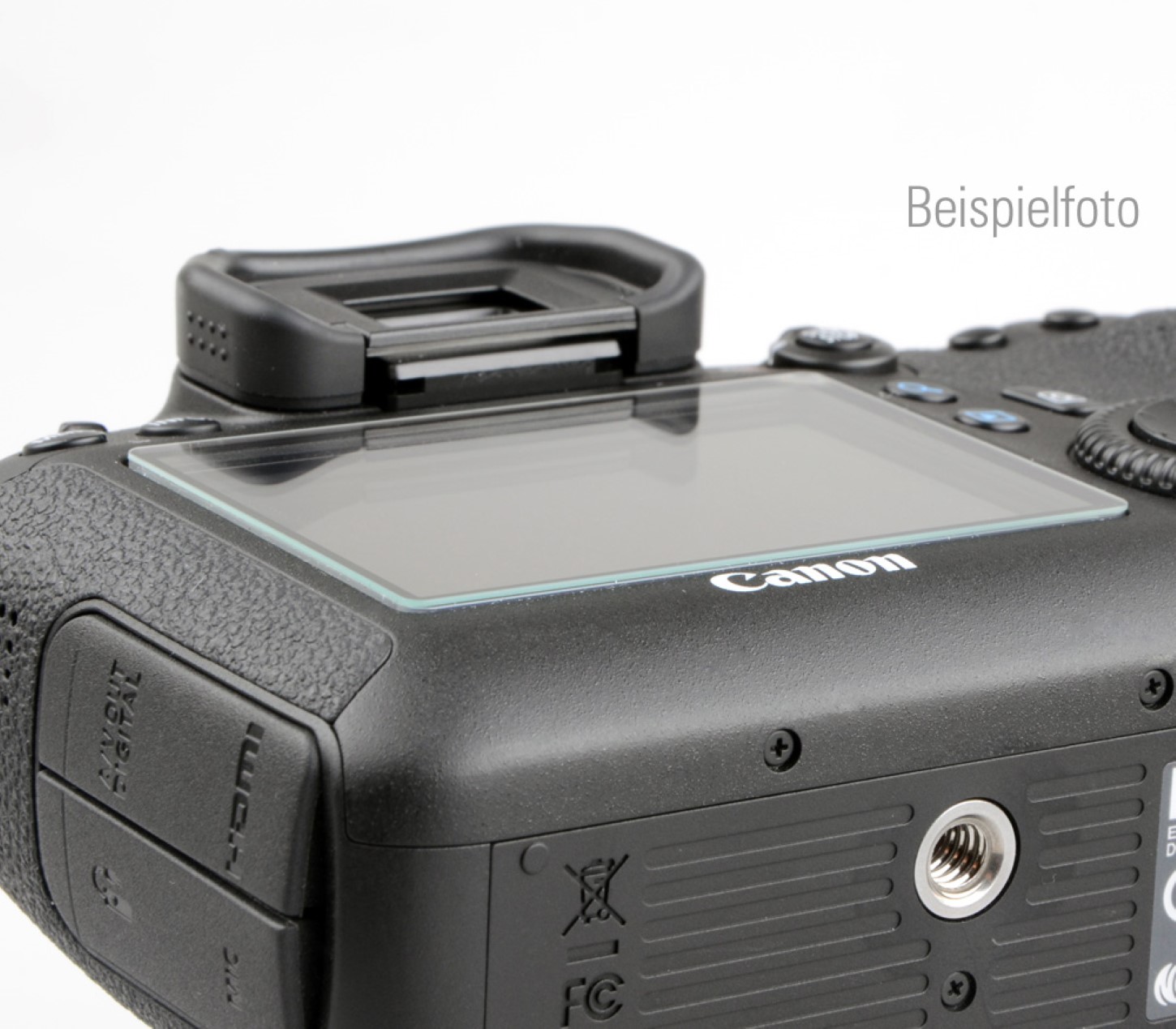 Displayschutz für Canon EOS 650D selbsthaftendes Echtglas Displayschutz für Canon EOS 650D selbsthaftendes Echtglas