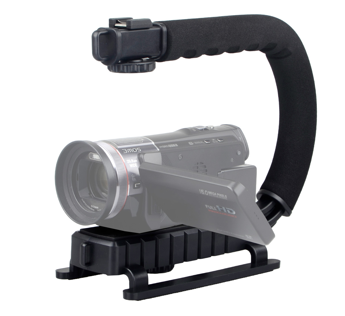 ayex Action Grip Video Stabilizer für DSLR und Camcorder, Schwebestativ für ruhige Videoaufnahmen ayex Action Grip Video Stabilizer für DSLR und Camcorder, Schwebestativ für ruhige Videoaufnahmen