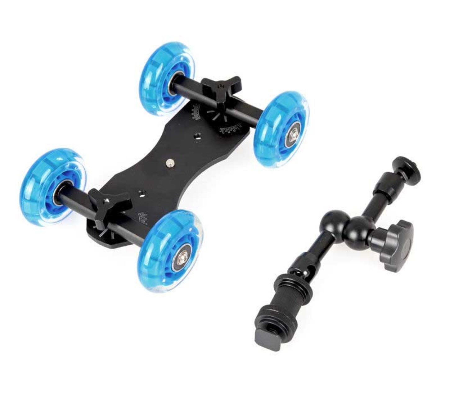 Magic Arm/Gelenkarm + Dolly Kamerawagen für Video-DSLR/Camcorder Magic Arm/Gelenkarm + Dolly Kamerawagen für Video-DSLR/Camcorder