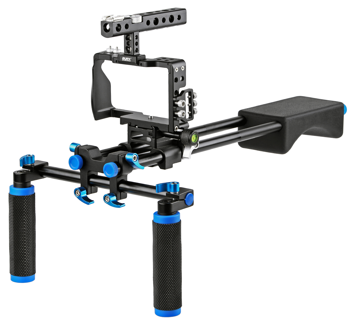 ayex Kamera Rig-Set inkl. Kamera Cage C6 für Sony Alpha A6000, A6300, A6500 ayex Kamera Rig-Set inkl. Kamera Cage C6 für Sony Alpha A6000, A6300, A6500