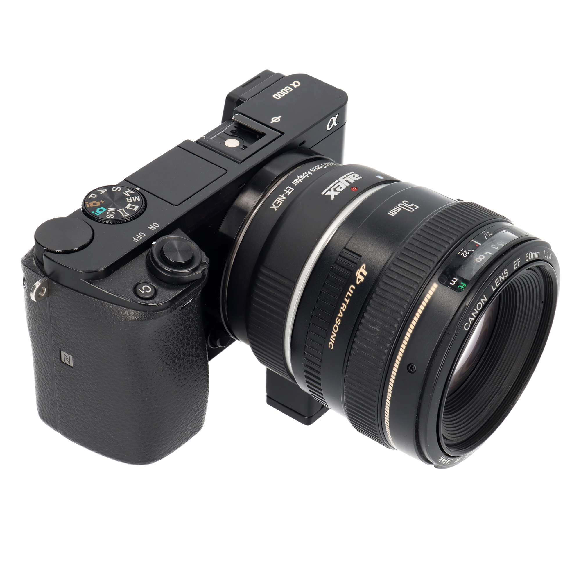 Objektivadapter AF Autofokus Canon EF/EF-S-Objektiv auf Sony E-Mount-Kamera EF-NEX II Objektivadapter AF Autofokus Canon EF/EF-S-Objektiv auf Sony E-Mount-Kamera EF-NEX II