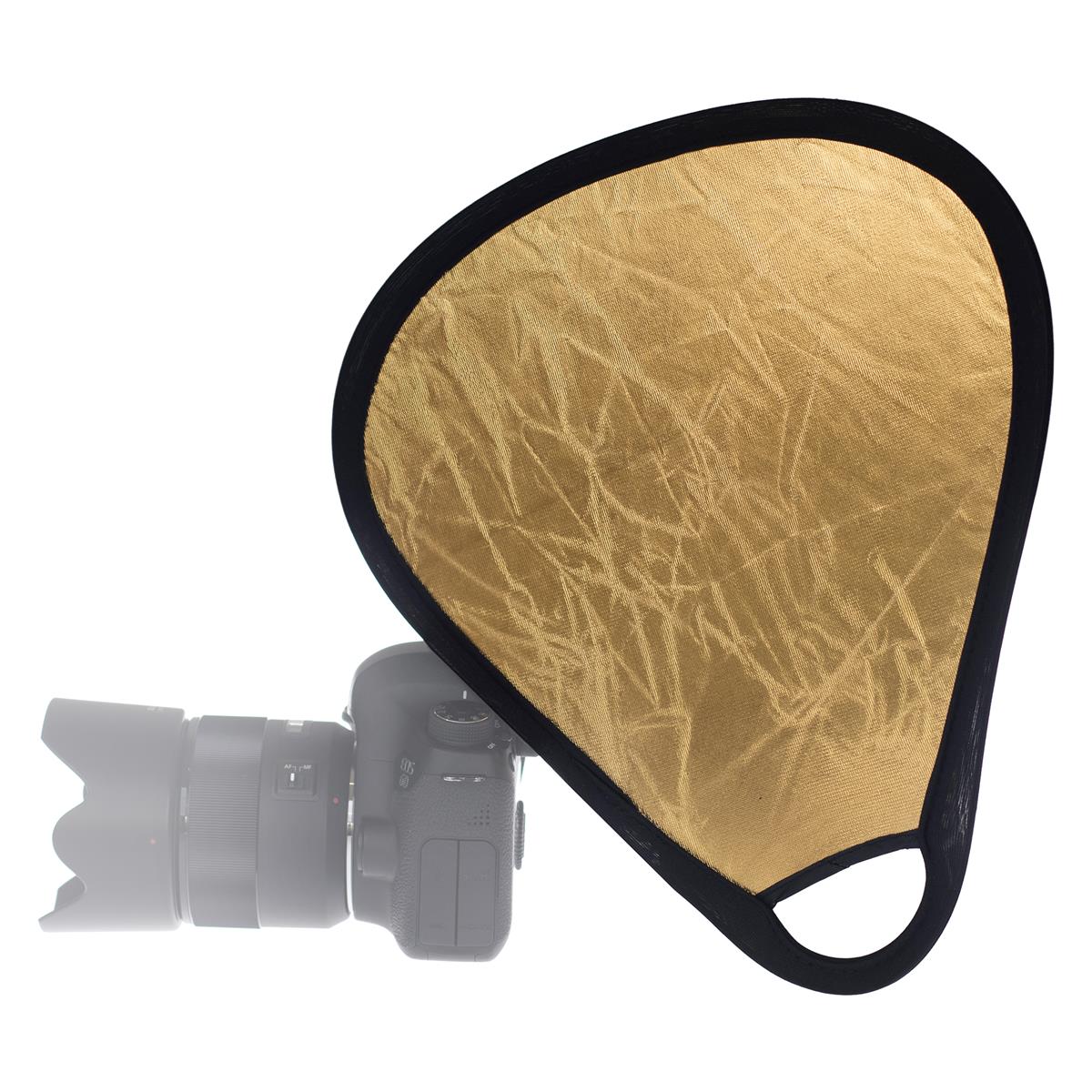 ayex dreieckiger Reflektor 30cm mit Handgriff flexibel einsetzbar ayex dreieckiger Reflektor 30cm mit Handgriff flexibel einsetzbar