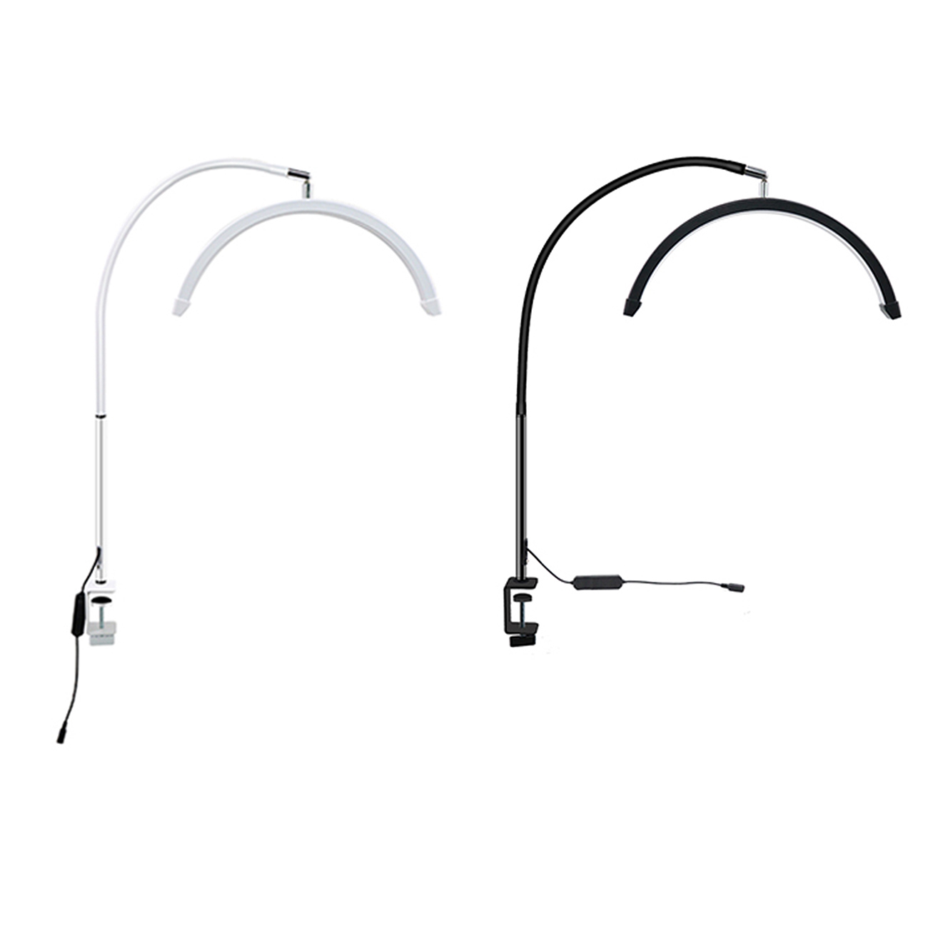 LED Bogenleuchte mit Tischklemme – Flexibel, Blendfrei & Ideal für Beauty-Anwendungen HD-P3