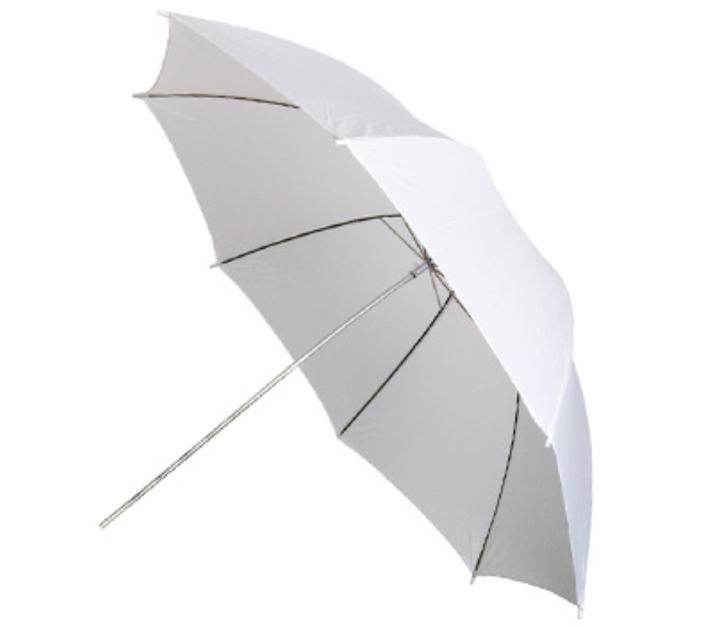 Studio-Durchlichtschirm 101cm 40" - innen & aussen weiß Studio-Durchlichtschirm 101cm 40" - innen & aussen weiß