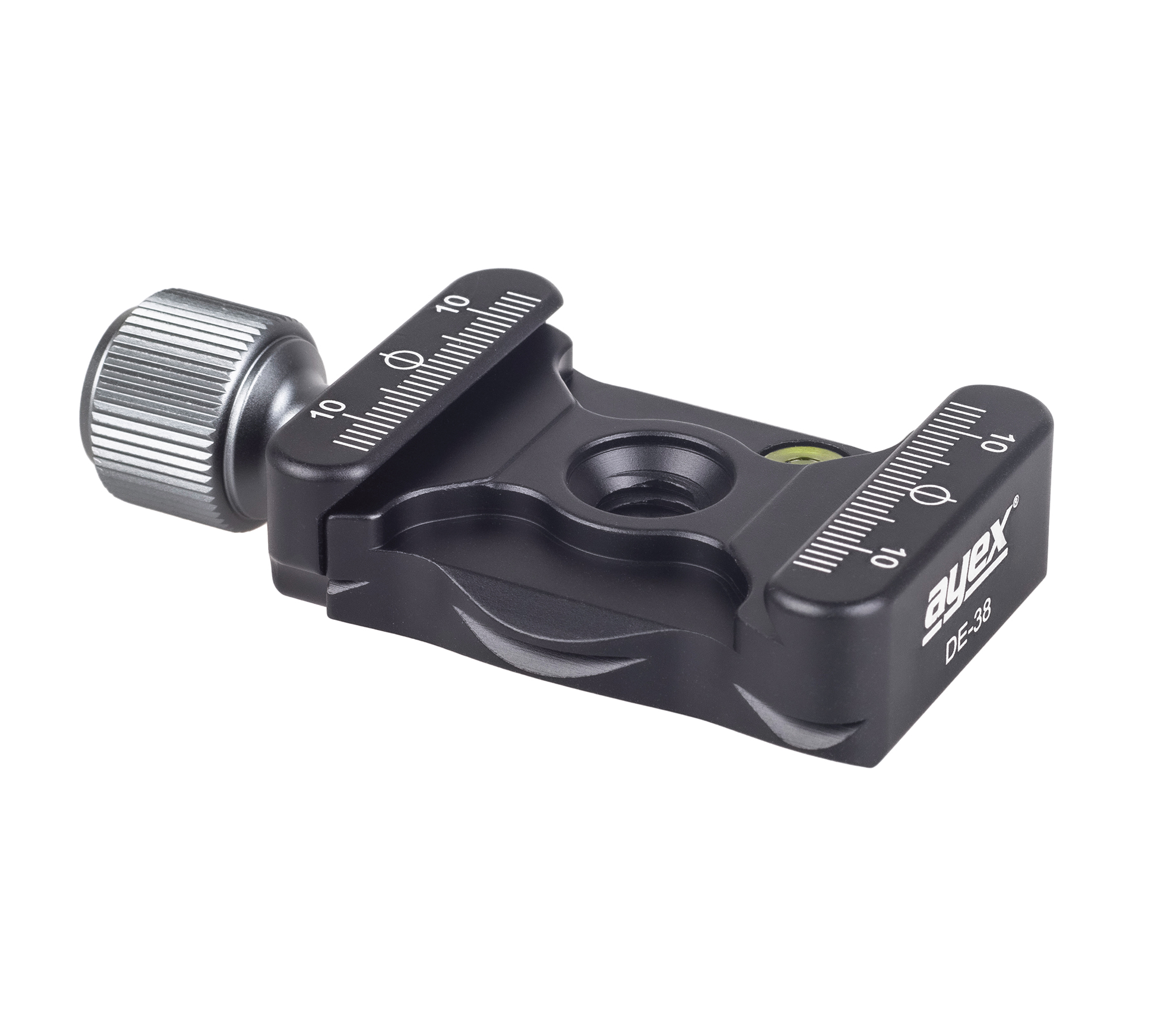 ayex Universale QR-Klemme Schnellspannklemme 3/8" Zoll + 1/4" Zoll Adapter Arca-Swiss kompatibel präzise eloxiertes Aluminium 38mm breit DE-38 ayex Universale QR-Klemme Schnellspannklemme 3/8" Zoll + 1/4" Zoll Adapter Arca-Swiss kompatibel präzise eloxiertes Aluminium 38mm breit DE-38