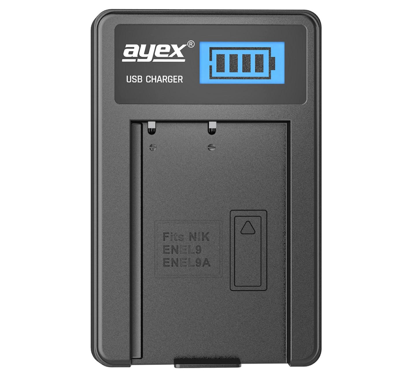 USB Ladegerät für Nikon EN-EL14 Akkus beleuchtetes Display Ladestandanzeige USB Ladegerät für Nikon EN-EL14 Akkus beleuchtetes Display Ladestandanzeige