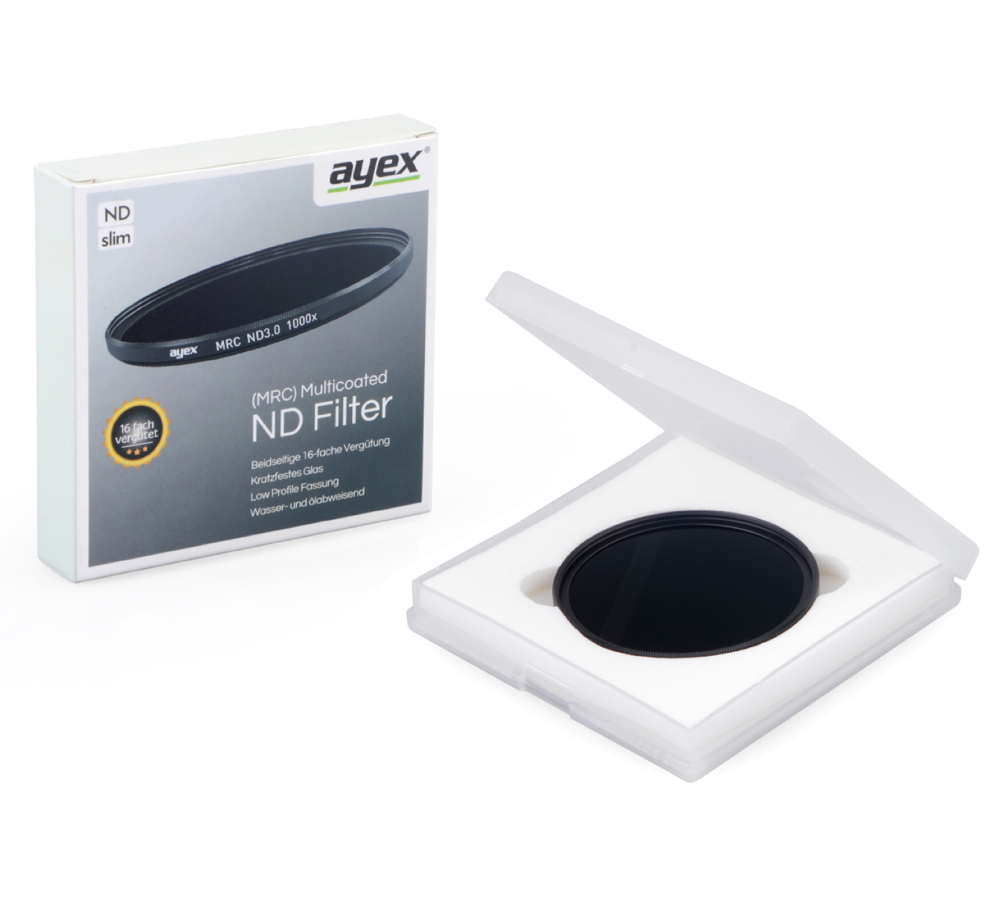 ayex 16-fach vergüteter Slim Polfilter (CPL) 72mm ayex 16-fach vergüteter Slim Polfilter (CPL) 72mm