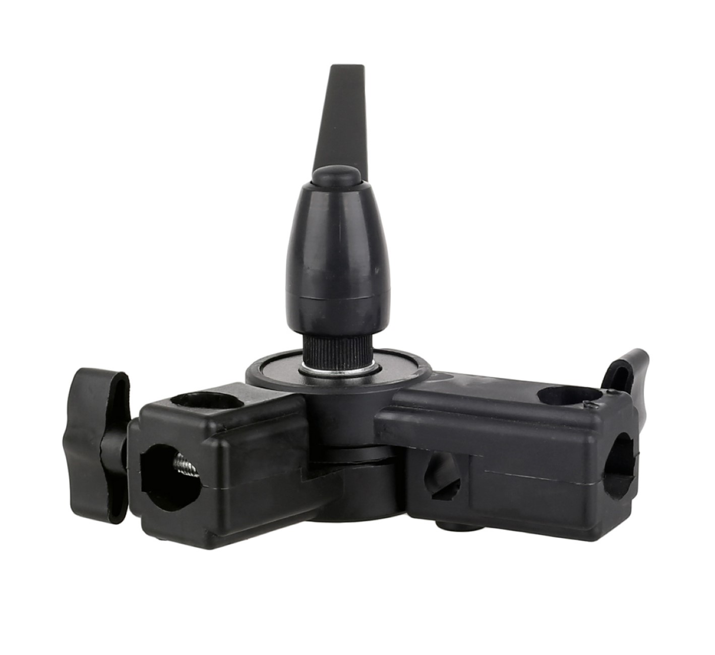 Multi-Neiger für Lampenstative Softboxen Reflexschirme mit 3-Wege-Spigot und Schirmhalter GP-25 Multi-Neiger für Lampenstative Softboxen Reflexschirme mit 3-Wege-Spigot und Schirmhalter GP-25